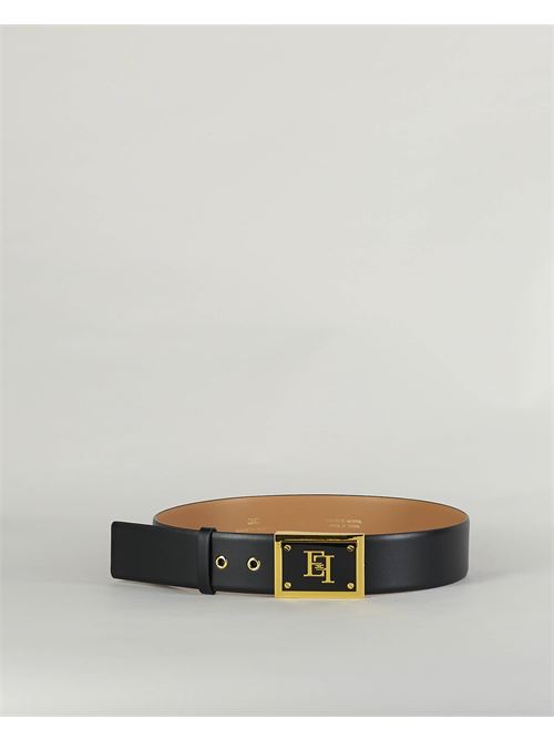 Cintura alta in materiale sintetico con fibbia a cassetta Elisabetta Franchi ELISABETTA FRANCHI | Cintura | CT01S41E2110